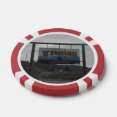 ワイオミング州、エイブ・リンカーン ポーカーチップ (シングル)