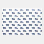 ワイオミング州、50州、リバティ・ベル ラッピングペーパーシート (正面)