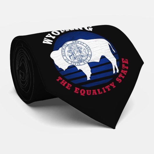 ワイオミング平等州旗 ネクタイ (ロール)