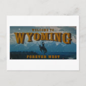 ワイオミング徴候へようこそ ポストカード (正面)