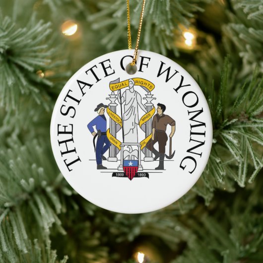ワイオミング徴候 セラミックオーナメント (ツリー)
