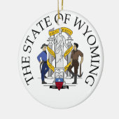 ワイオミング徴候 セラミックオーナメント (左)