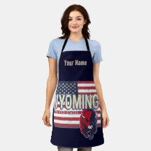 ワイオミング統一された州レトロ州マップヴィンテージUSA