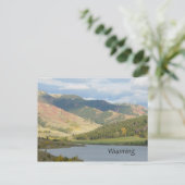 ワイオミング葉書のレッドヒルズ ポストカード (スタンド正面)