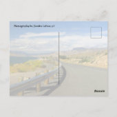 ワイオミング風光明媚なポストクロッシング葉書 ポストカード (裏面)