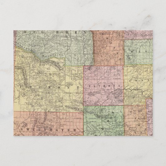 ワイオミング3 ポストカード (正面)