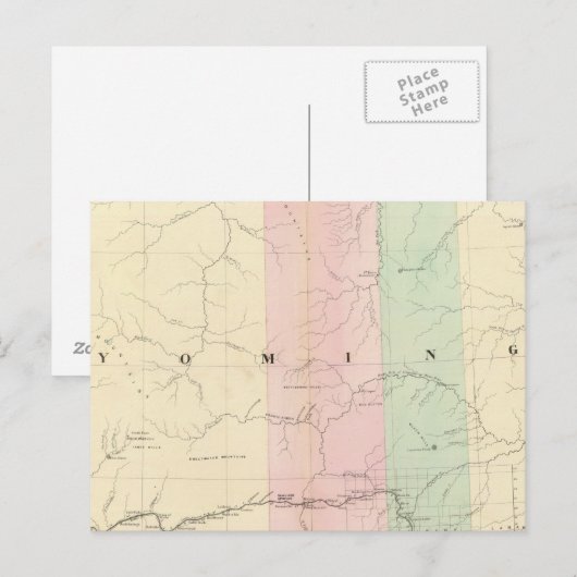 ワイオミング3 ポストカード (正面/裏面)