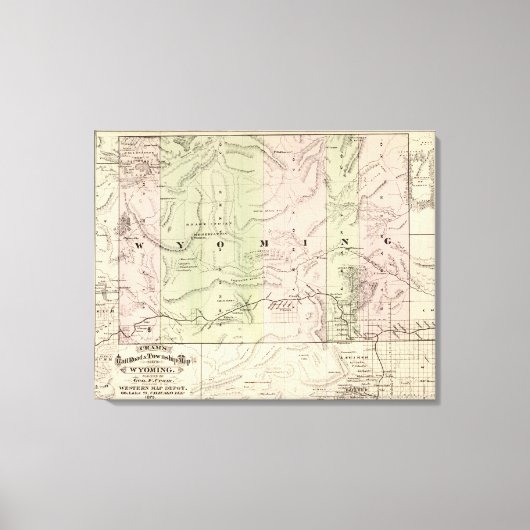 ワイオミング キャンバスプリント (正面)