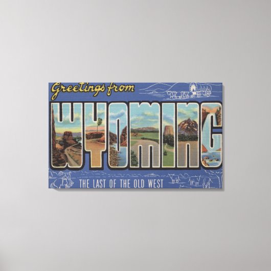 ワイオミング キャンバスプリント (正面)