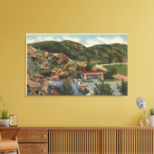 ワイオミング・サーモポリス キャンバスプリント (インサイチュ (リビング))