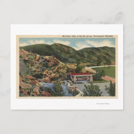 ワイオミング・サーモポリス ポストカード (正面)