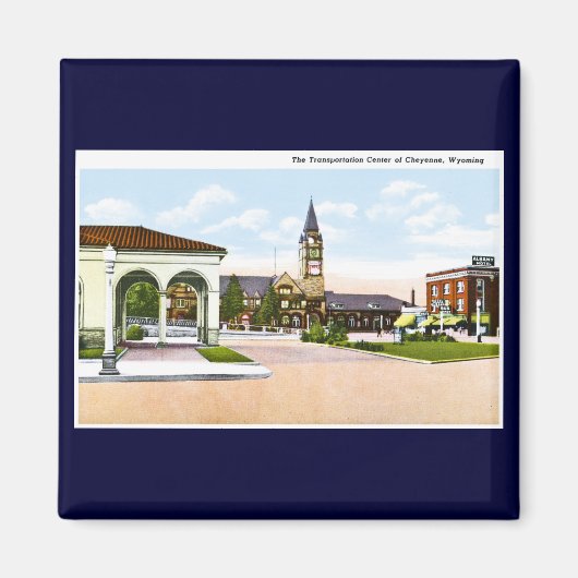 ワイオミング・シェイン マグネット (正面)