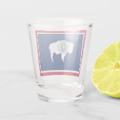 ワイオミング ショットグラス (裏面)