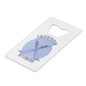 ワイオミング・ジャクソン クレジットカード栓抜き (正面アングル)