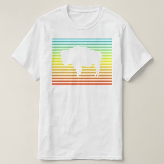 ワイオミング・チル・フェード Tシャツ (デザイン正面)
