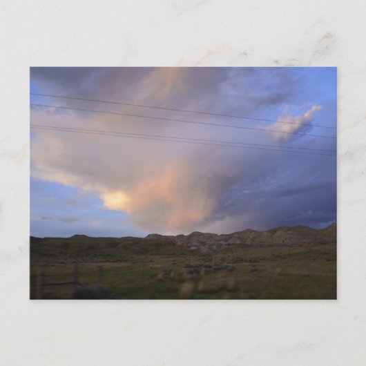 ワイオミング・デュボア ポストカード (正面)