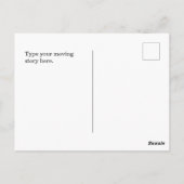 ワイオミング ポストカード (裏面)