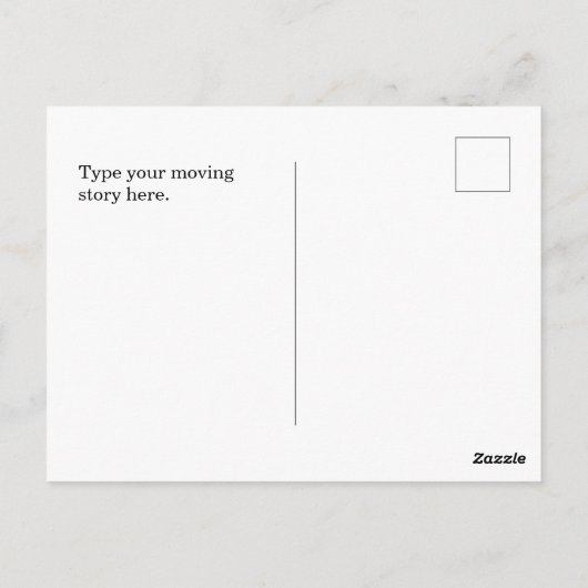 ワイオミング ポストカード (裏面)