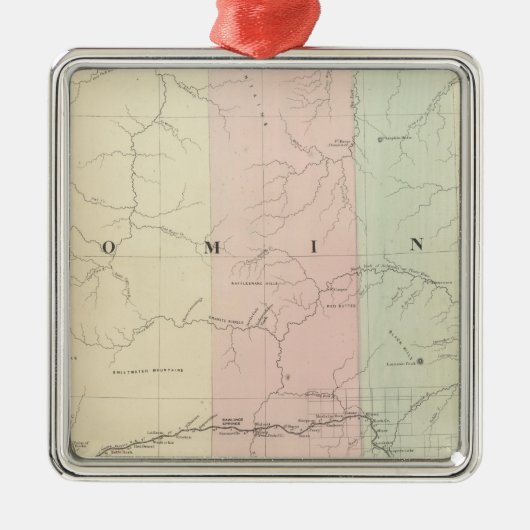 ワイオミング メタルオーナメント (正面)