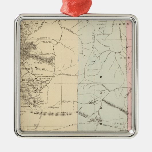 ワイオミング メタルオーナメント (正面)