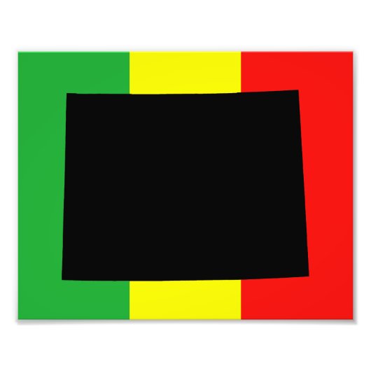 ワイオミング(ラスタカラー) フォトプリント            (正面)