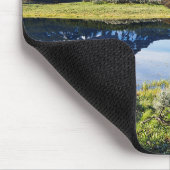 ワイオミング，ロッキー山脈，山頂 マウスパッド (コーナー)