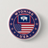 ワイオミング 缶バッジ (正面)