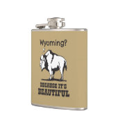 ワイオミング？美しいから フラスク (左)