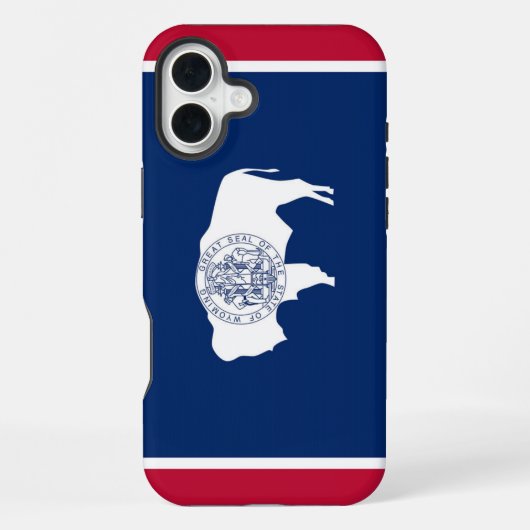 ワイオミング iPhoneケース (裏面)
