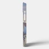 ワイオミング、Sublette郡のPronghornの木びき台 Case-Mate iPhoneケース (裏面 / 左)
