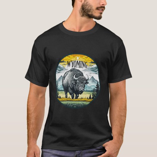 ワイオミング Tシャツ (正面)