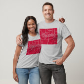 ワイオミングTシャツの州 Tシャツ (ユニセックス)