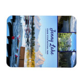 ワイオミンジェニー湖 |グランドテトン国立公園 マグネット (横)