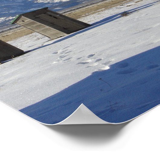 ワイオミンテトンアウトハウスデラックス ポスター (角)