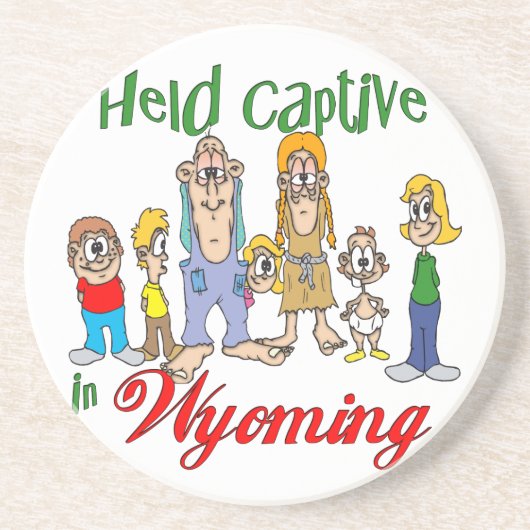 ワイオミントレーラおもしろいーパークサンドストーンコースター コースター (正面)