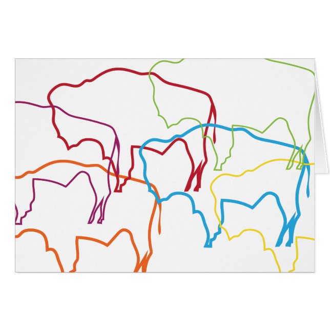 ワイオミンバイソンプライドぼやけ (正面横)