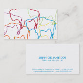 ワイオミンバイソンプライドぼやけ 名刺 (正面/裏面)