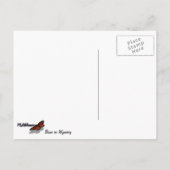 ワイオミンバイソン自然動物写真 ポストカード (裏面)