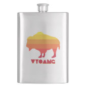 ワイオミンバイソン フラスク (正面)