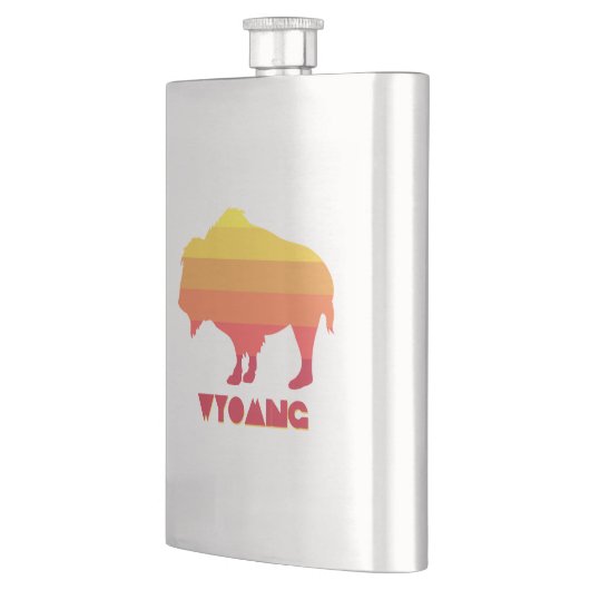 ワイオミンバイソン フラスク (左)
