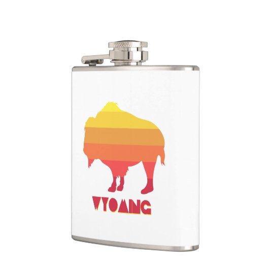 ワイオミンバイソン フラスク (左)