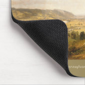 ワイオミンバレーペンシルバニアアメリカン絵画アート マウスパッド (コーナー)