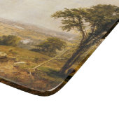 ワイオミンバレー、ペンシルバニア州(ヴィンテージ風景) カッティングボード (角)