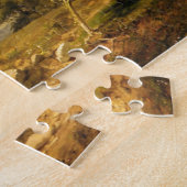 ワイオミンバレー、ペンシルバニア州(ヴィンテージ風景) ジグソーパズル (側面)