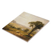 ワイオミンバレー、ペンシルバニア州(ヴィンテージ風景) タイル (側面)