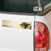 ワイオミンバレー、ペンシルバニア州(ヴィンテージ風景) バンパーステッカー (トラック上)