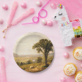 ワイオミンバレー、ペンシルバニア州(ヴィンテージ風景) ペーパープレート (パーティー)