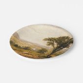 ワイオミンバレー、ペンシルバニア州(ヴィンテージ風景) ペーパープレート (アングル)