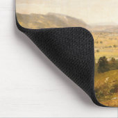 ワイオミンバレー、ペンシルバニア州(ヴィンテージ風景) マウスパッド (コーナー)