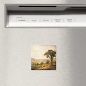 ワイオミンバレー、ペンシルバニア州(ヴィンテージ風景) マグネット (インサイチュ (食洗機))